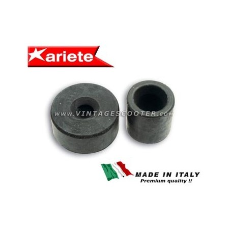 Silent blocs (jeu) de bras moteur Vespa ACMA type N / VNA / VBA / VBB / GT 